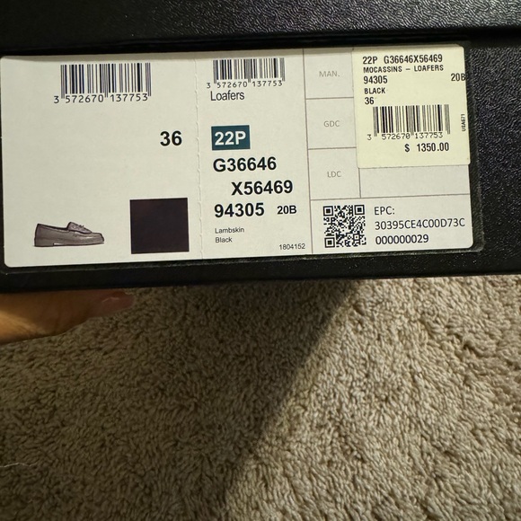 NIB Chanel Loafers - Picture 2 of 2